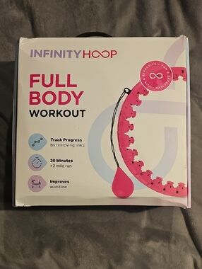 INFINITY Hoop Detachable Weighted Fitness Hoop